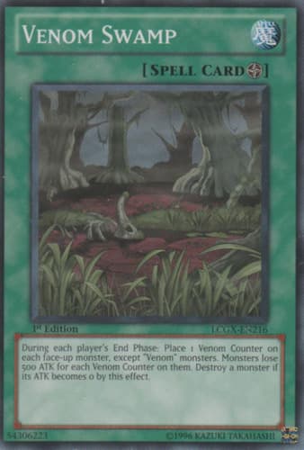 Venom Swamp - TAEV-EN051 Common 1st Edition