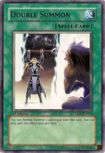 Double Summon - TAEV-EN056 Rare Unlimited
