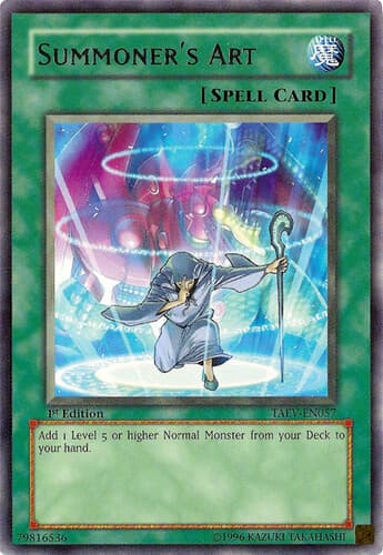 Summoner's Art - TAEV-EN057 Rare 1st Edition