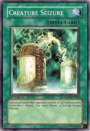 Creature Seizure - TAEV-EN058 Common 1st Edition