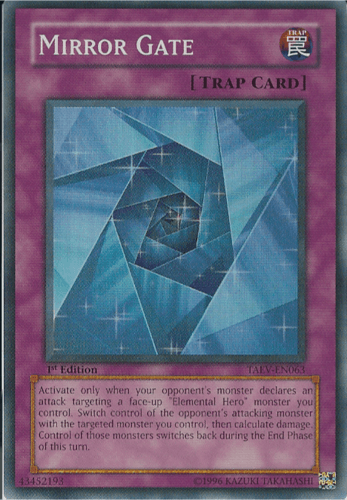 Mirror Gate - TAEV-EN063 Super Rare 1st Edition