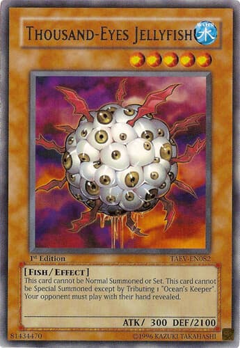 Thousand-Eyes Jellyfish - TAEV-EN082 Rare Unlimited