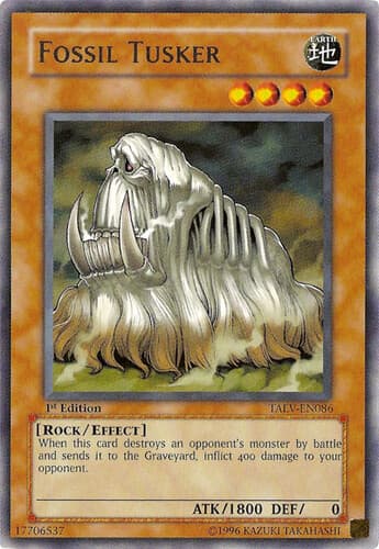 Fossil Tusker - TAEV-EN086 Rare Unlimited