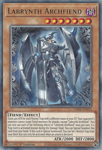 Labrynth Archfiend - TAMA-EN015 Rare 1st Edition