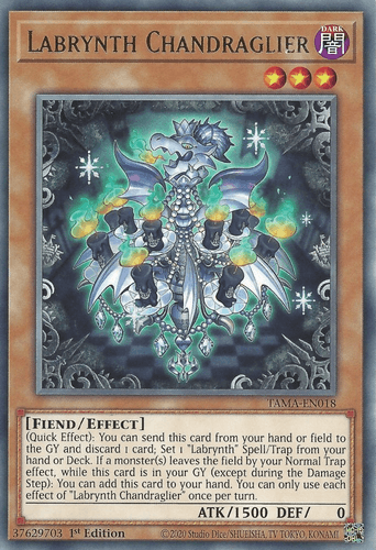 Labrynth Chandraglier - TAMA-EN018 Rare 1st Edition