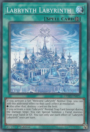 Labrynth Labyrinth - TAMA-EN021 Collector's Rare 1st Edition