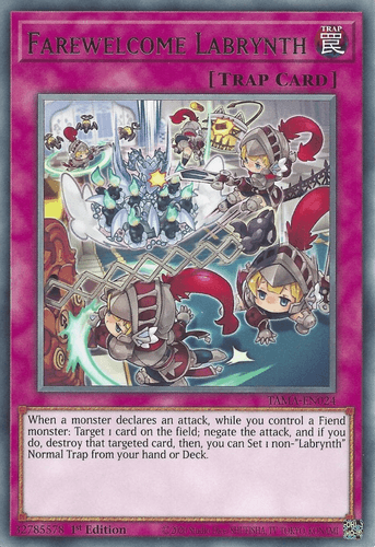 Farewelcome Labrynth - TAMA-EN024 Rare 1st Edition