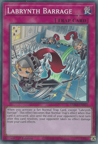Labrynth Barrage - TAMA-EN025 Super Rare 1st Edition