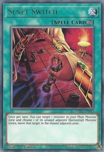 Senet Switch - TAMA-EN042 Rare 1st Edition