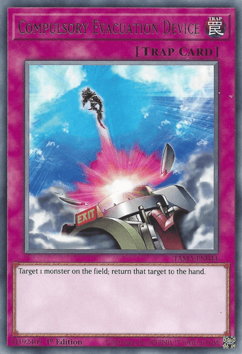 Compulsory Evacuation Device - TAMA-EN044 Rare 1st Edition