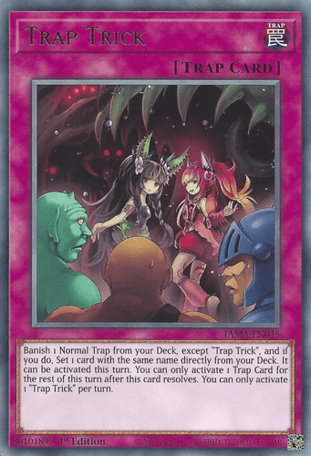 Trap Trick - TAMA-EN045 Rare 1st Edition