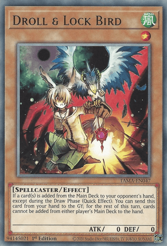 Droll & Lock Bird - TAMA-EN047 Rare 1st Edition