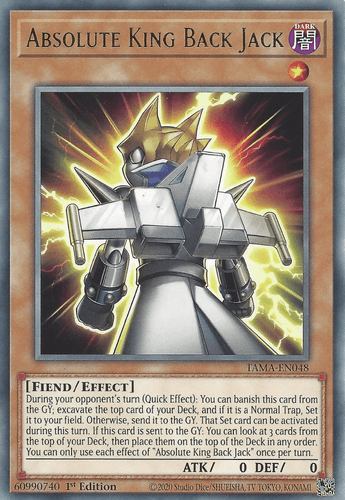 Absolute King Back Jack - TAMA-EN048 Rare 1st Edition