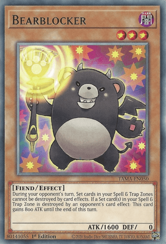 Bearblocker - TAMA-EN050 Rare 1st Edition