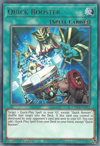 Quick Booster - TAMA-EN052 Rare 1st Edition