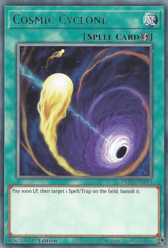 Cosmic Cyclone - TAMA-EN053 Rare 1st Edition