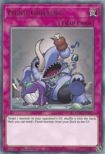 Fiend Griefing - TAMA-EN059 Rare 1st Edition
