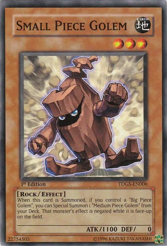 Small Piece Golem - TDGS-EN006 Common Unlimited