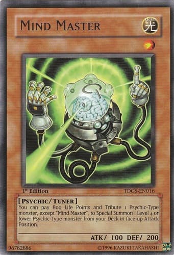 Mind Master - TDGS-EN016 Rare Unlimited