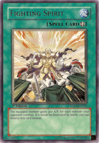 Fighting Spirit - TDGS-EN045 Rare Unlimited