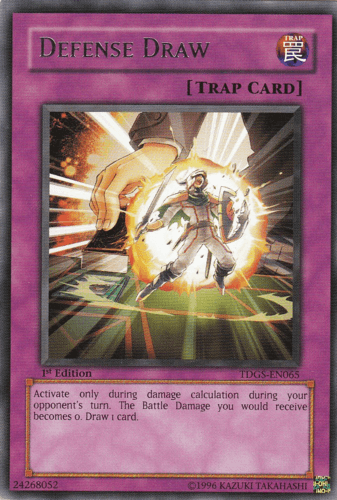 Defense Draw - TDGS-EN065 Rare Unlimited
