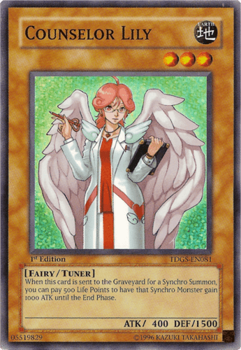 Counselor Lily - TDGS-EN081 Super Rare Unlimited