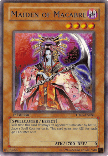 Maiden of Macabre - TDGS-EN084 Rare Unlimited