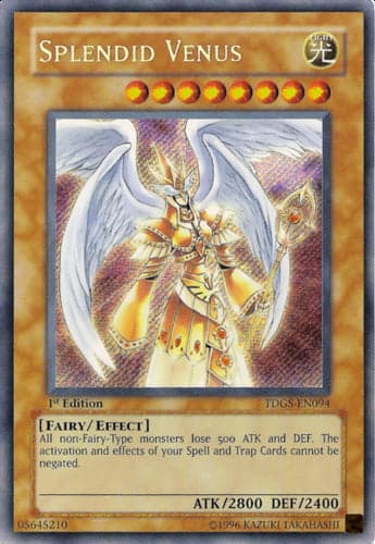 Splendid Venus - TDGS-EN094 Secret Rare 1st Edition
