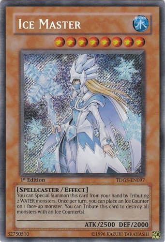 Ice Master - TDGS-EN097 Secret Rare Unlimited
