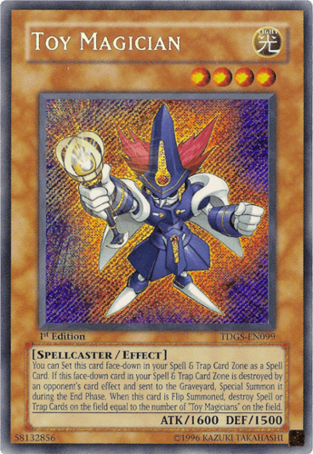 Toy Magician - TDGS-EN099 Secret Rare 1st Edition
