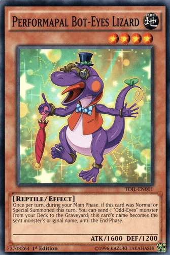 Performapal Bot-Eyes Lizard - TDIL-EN001 Common Unlimited