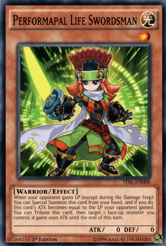 Performapal Life Swordsman - TDIL-EN008 Common Unlimited
