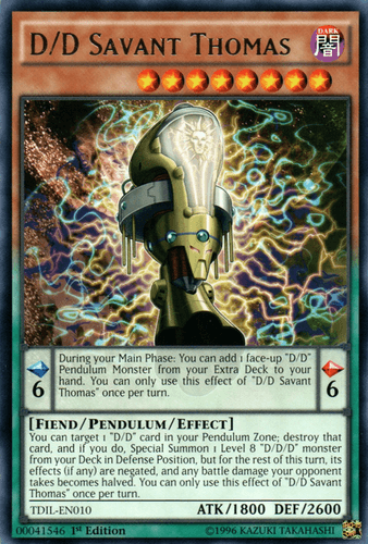 D/D Savant Thomas - TDIL-EN010 Rare Unlimited