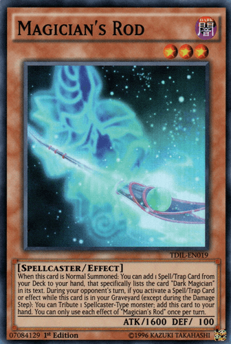 Magician's Rod - TDIL-EN019 Super Rare 1st Edition