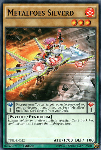 Metalfoes Silverd - TDIL-EN022 Common 1st Edition