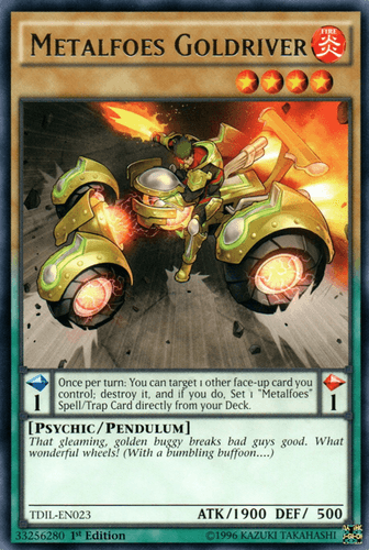 Metalfoes Goldriver - TDIL-EN023 Rare 1st Edition