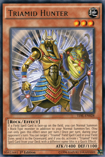 Triamid Hunter - TDIL-EN028 Rare 1st Edition