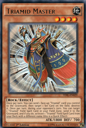 Triamid Master - TDIL-EN029 Rare 1st Edition