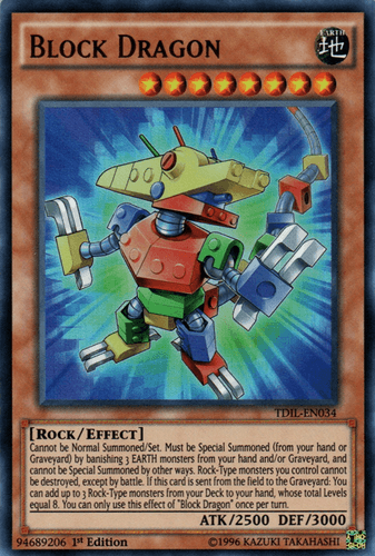 Block Dragon - TDIL-EN034 Ultra Rare Unlimited