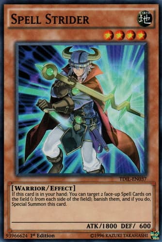 Spell Strider - TDIL-EN037 Super Rare 1st Edition
