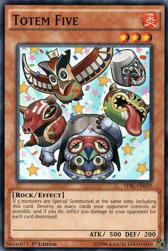 Totem Five - TDIL-EN039 Common 1st Edition