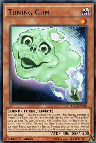 Tuning Gum - TDIL-EN040 Rare 1st Edition