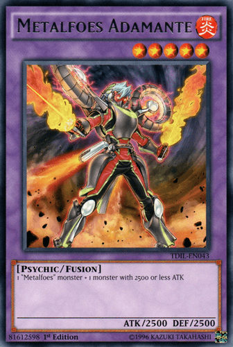 Metalfoes Adamante - TDIL-EN043 Rare 1st Edition