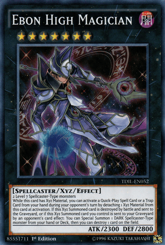 Ebon High Magician - TDIL-EN052 Super Rare 1st Edition