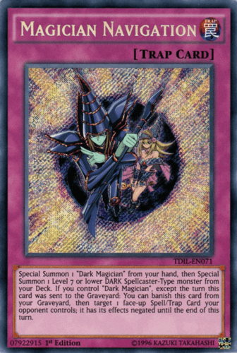 Magician Navigation - TDIL-EN071 Secret Rare Unlimited