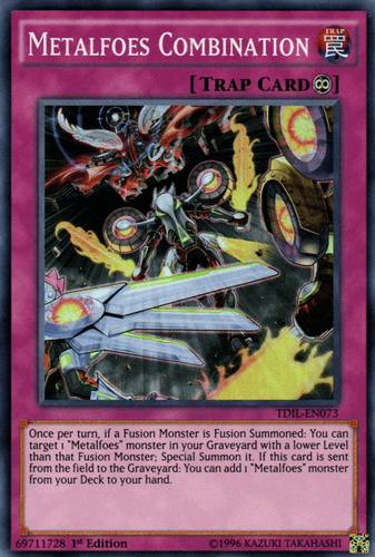 Metalfoes Combination - TDIL-EN073 Super Rare 1st Edition
