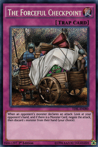The Forceful Checkpoint - TDIL-EN080 Secret Rare 1st Edition