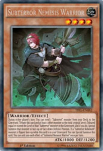 Subterror Nemesis Warrior - TDIL-EN082 Rare Unlimited