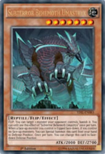 Subterror Behemoth Umastryx - TDIL-EN083 Ultra Rare Unlimited
