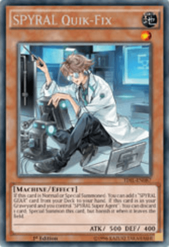 SPYRAL Quik-Fix - TDIL-EN087 Rare 1st Edition